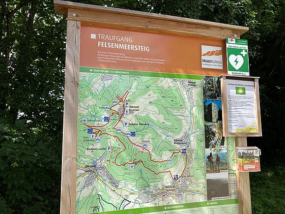 Wanderinformation Felsenmeersteig