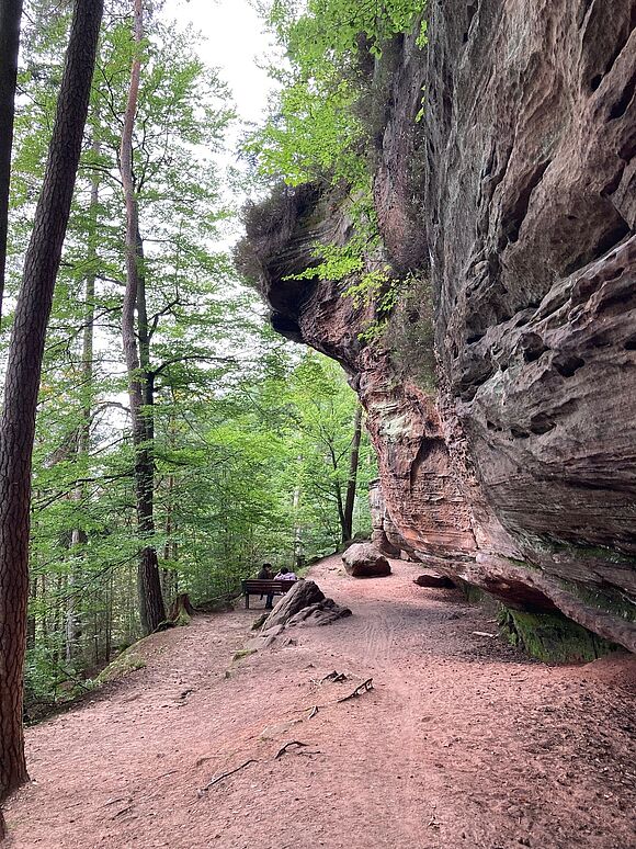 Rote Sandsteinformationen